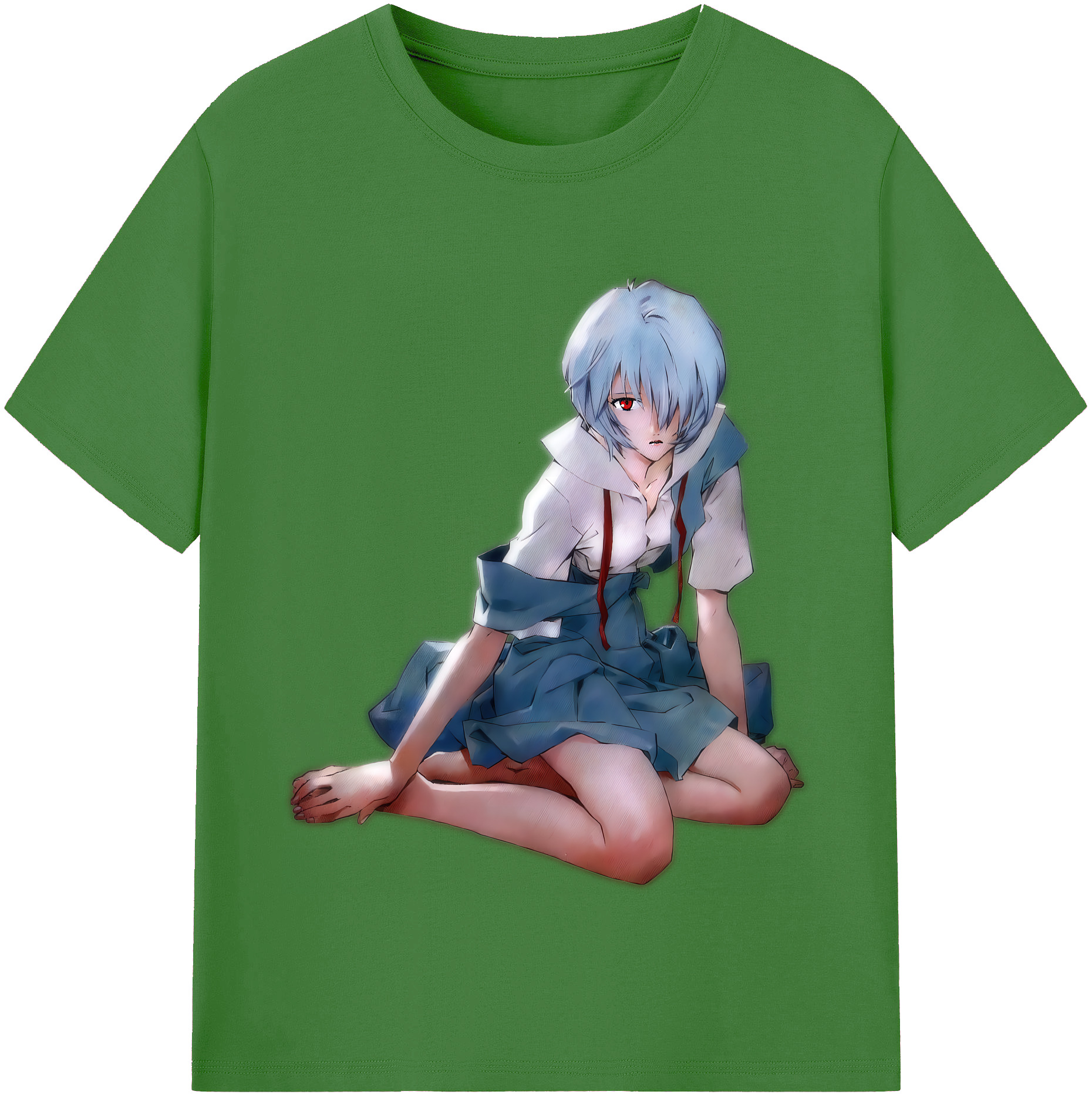 （画像用） EVA 新世紀エヴァンゲリオン レディースカジュアルプリントTシャツ（綿100％）